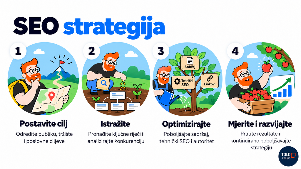 SEO strategija: Što je, kako se radi i koji su osnovni elementi